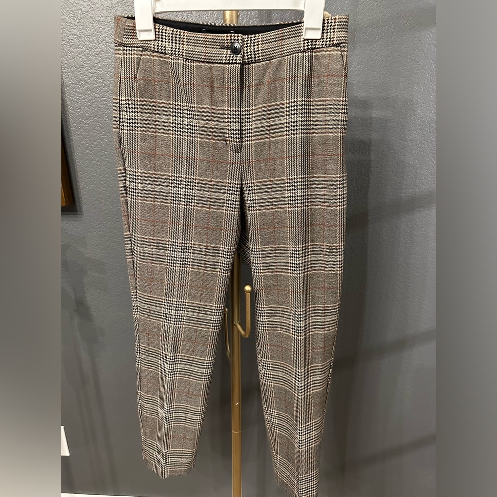 Express Size 6R Plaid Ankle Pants